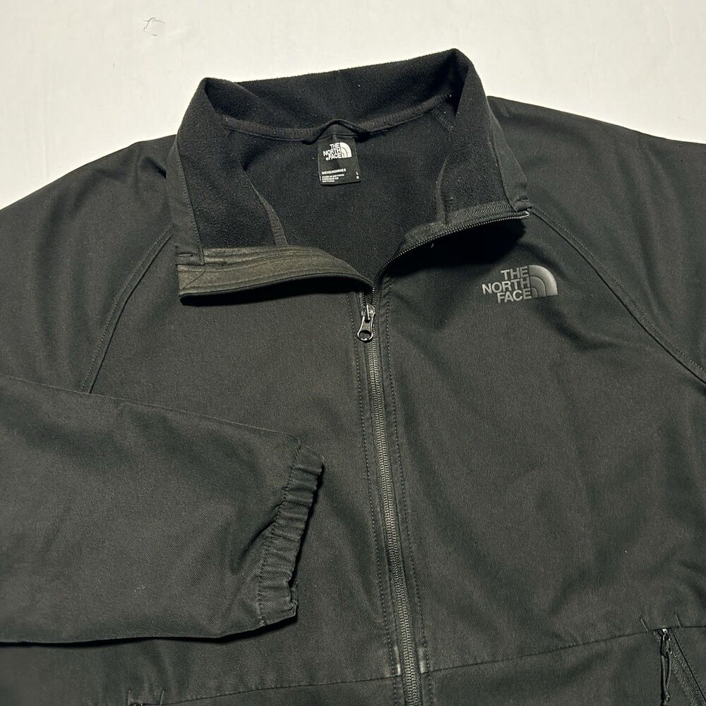 The North Face Full Zip Hooded Windwall Soft Shell Jacket Mens Large